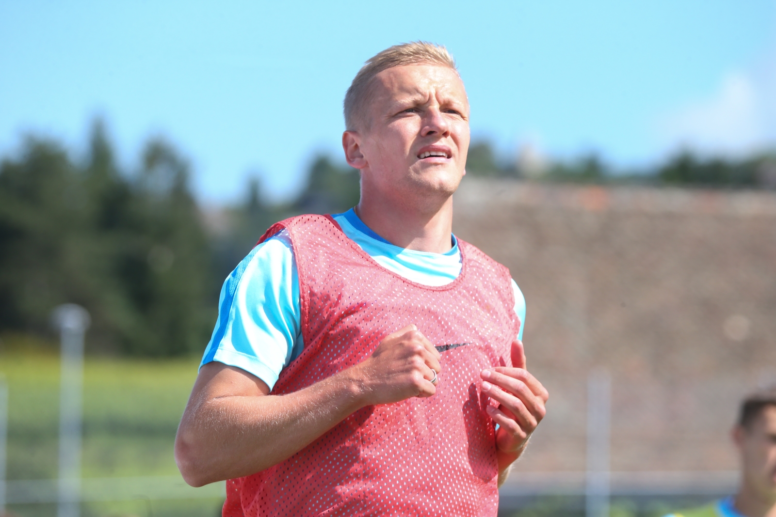 «Газпром»-тренировочные сборы в Швейцарии: утренняя тренировка 15 июля