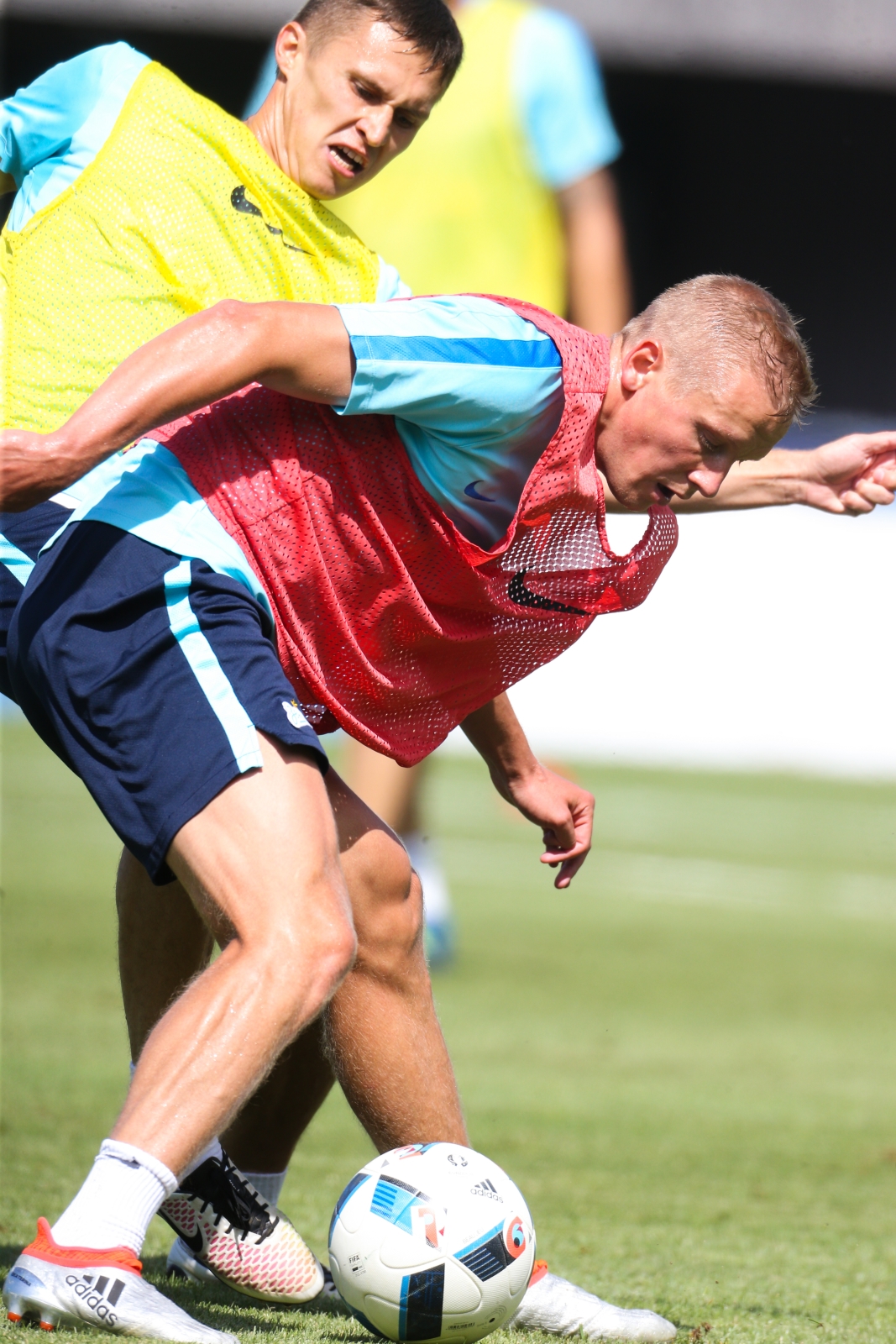 «Газпром»-тренировочные сборы в Швейцарии: утренняя тренировка 15 июля