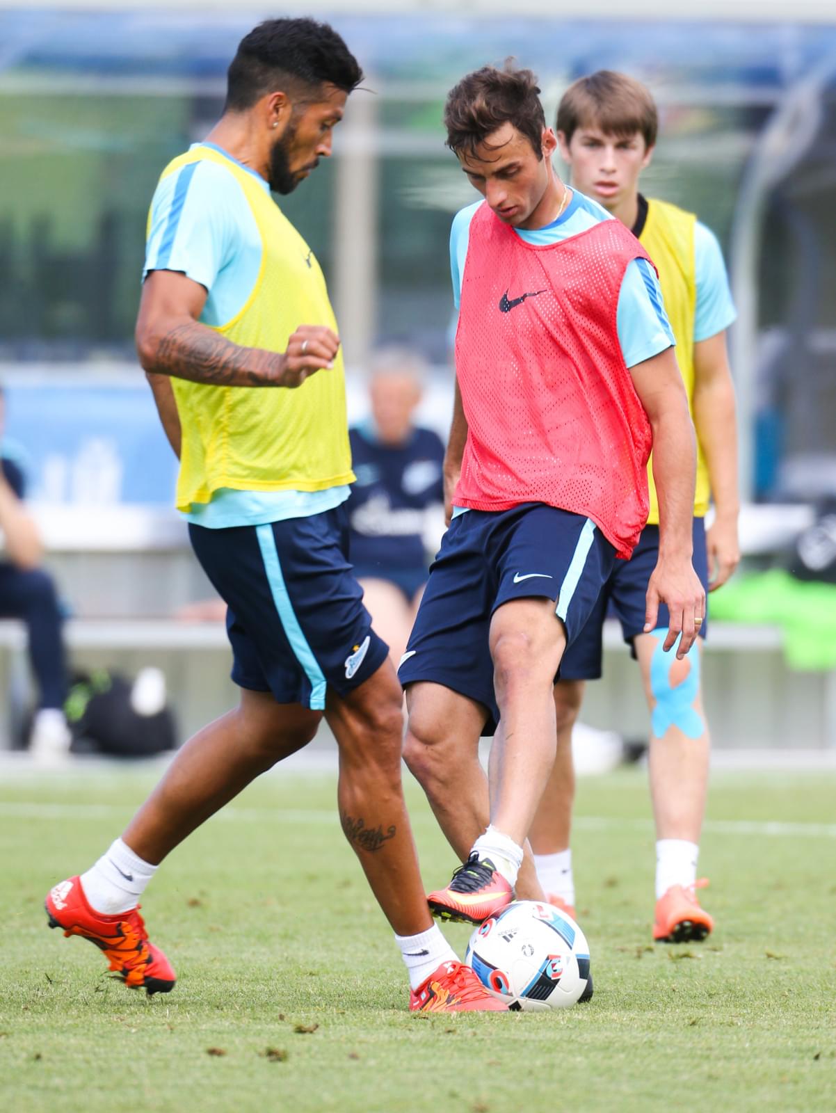 «Газпром»-тренировочные сборы в Швейцарии: утренняя тренировка 15 июля