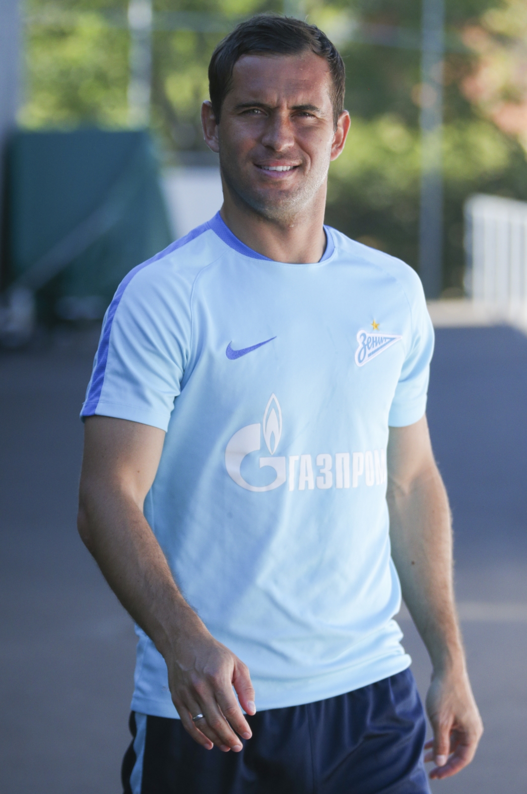 «Газпром»-тренировочные сборы в Швейцарии: вечерняя тренировка 17 июля