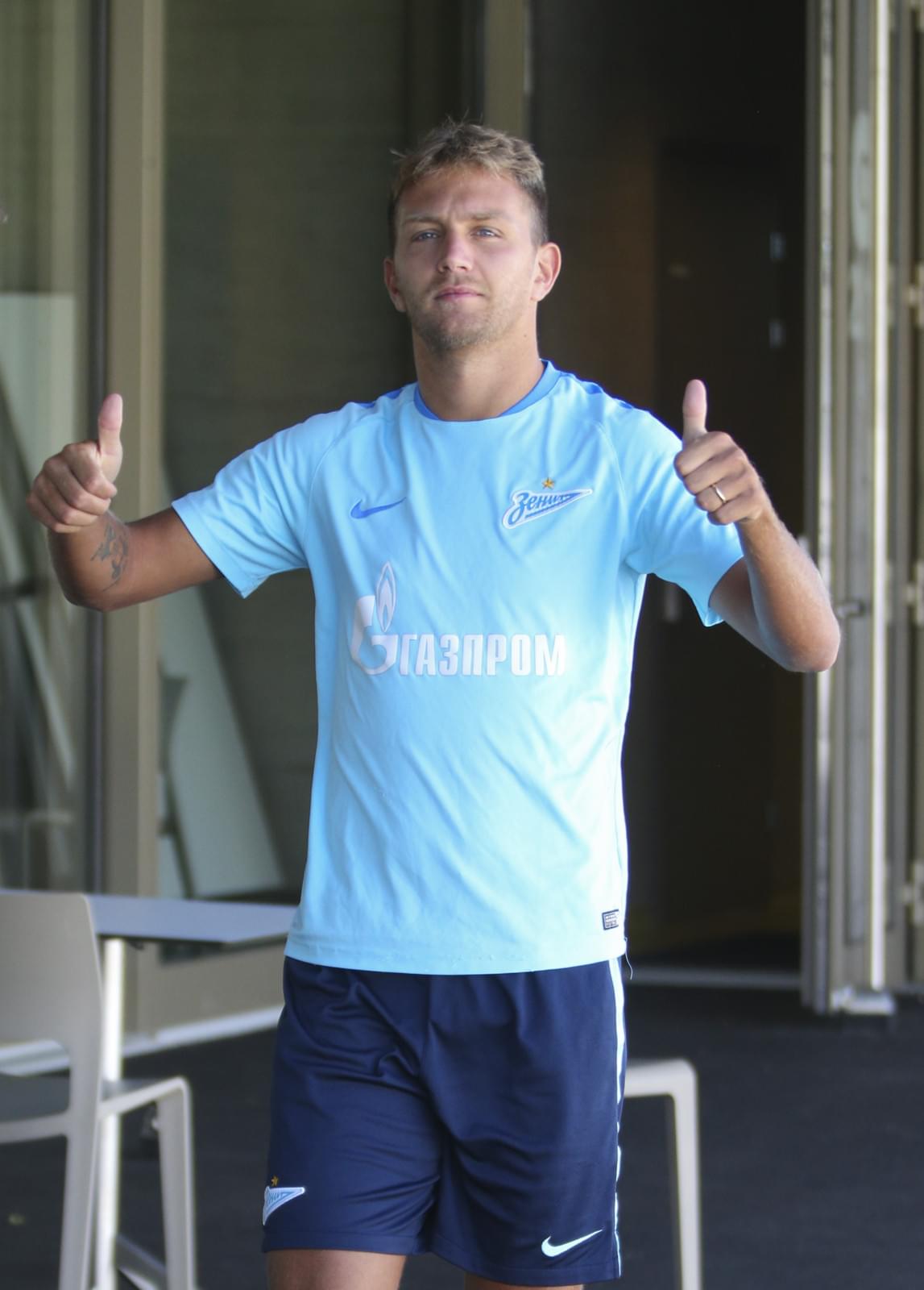 «Газпром»-тренировочные сборы в Швейцарии: вечерняя тренировка 17 июля