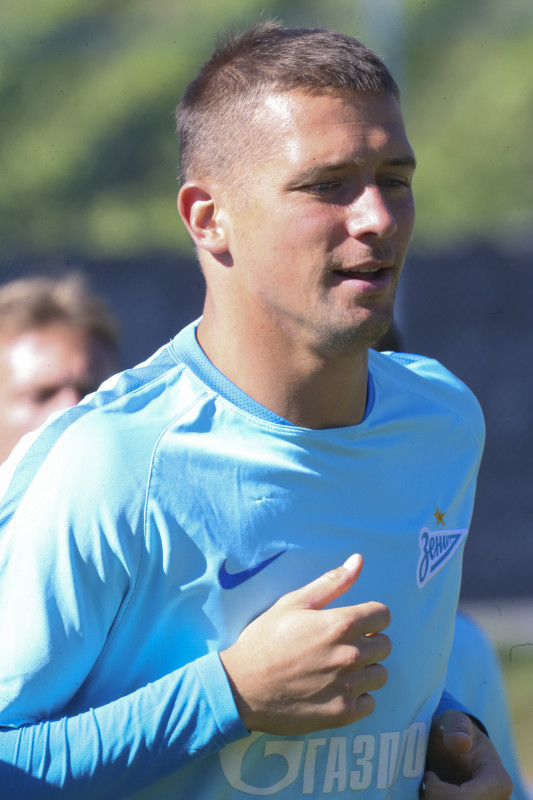 «Газпром»-тренировочные сборы в Швейцарии: вечерняя тренировка 17 июля