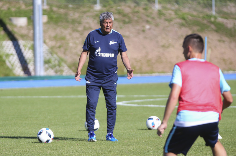 «Газпром»-тренировочные сборы в Швейцарии: вечерняя тренировка 17 июля