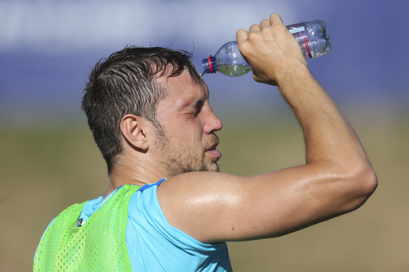 «Газпром»-тренировочные сборы в Швейцарии: вечерняя тренировка 17 июля