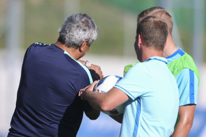 «Газпром»-тренировочные сборы в Швейцарии: вечерняя тренировка 17 июля