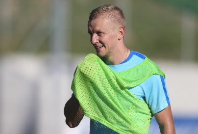 «Газпром»-тренировочные сборы в Швейцарии: вечерняя тренировка 17 июля