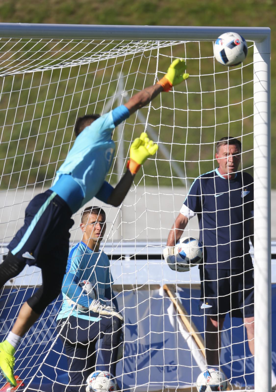 «Газпром»-тренировочные сборы в Швейцарии: вечерняя тренировка 17 июля