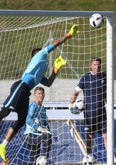 «Газпром»-тренировочные сборы в Швейцарии: вечерняя тренировка 17 июля