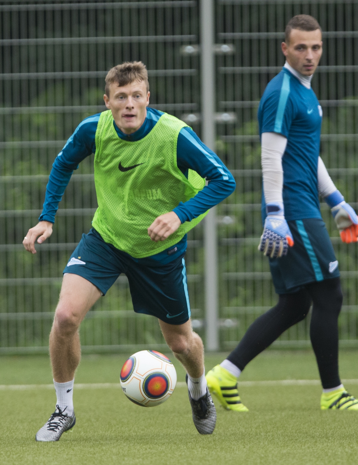 Тренировка «Зенит»-2 перед матчем с «Динамо»