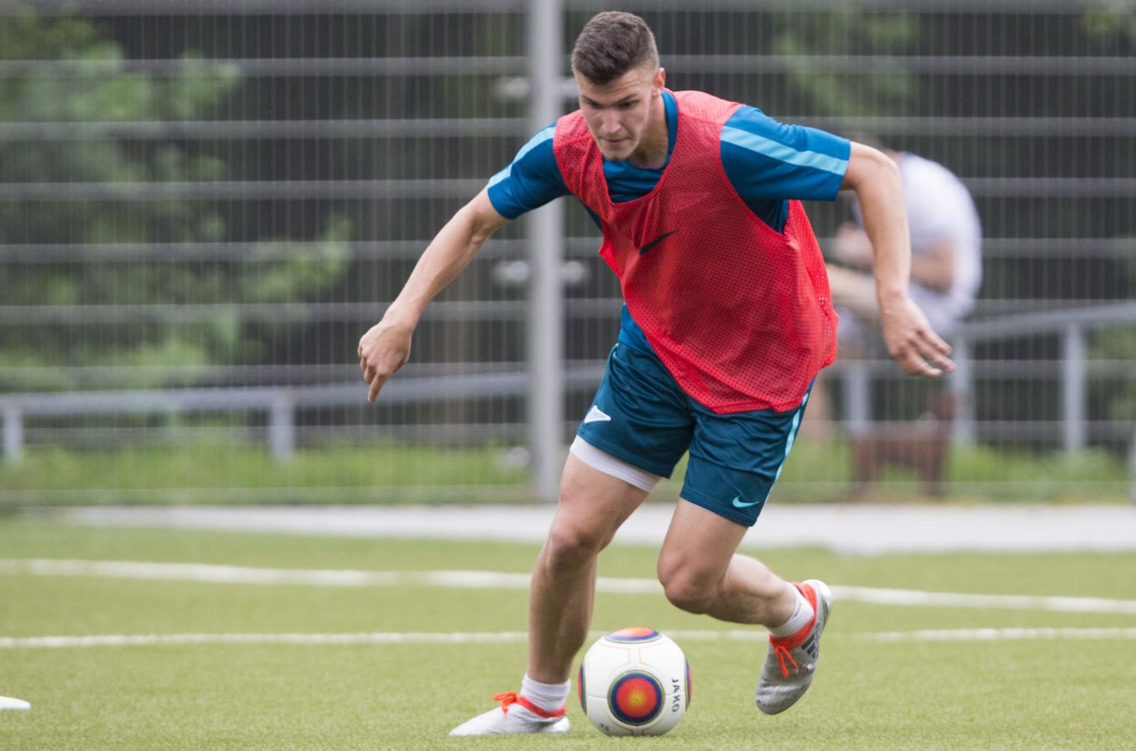 Тренировка «Зенит»-2 перед матчем с «Динамо»