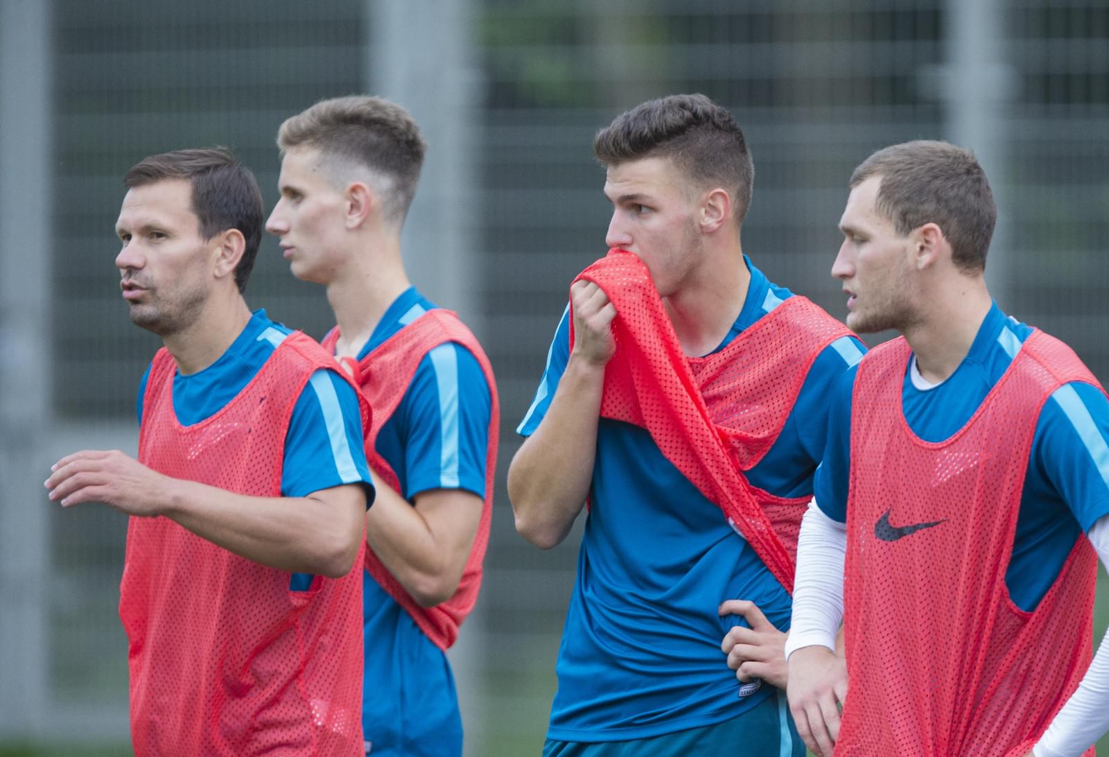 Тренировка «Зенит»-2 перед матчем с «Динамо»