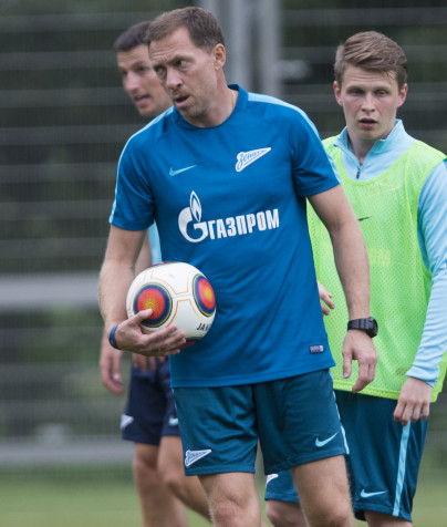 Тренировка «Зенит»-2 перед матчем с «Динамо»