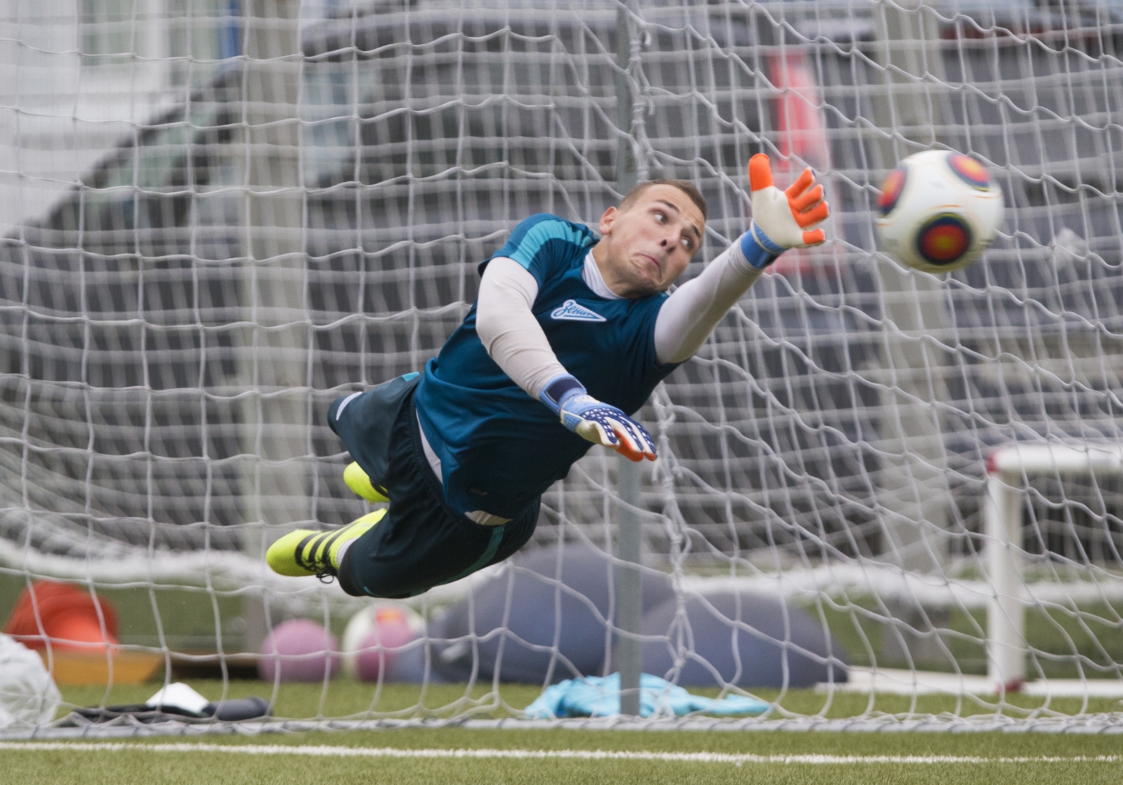 Тренировка «Зенит»-2 перед матчем с «Динамо»