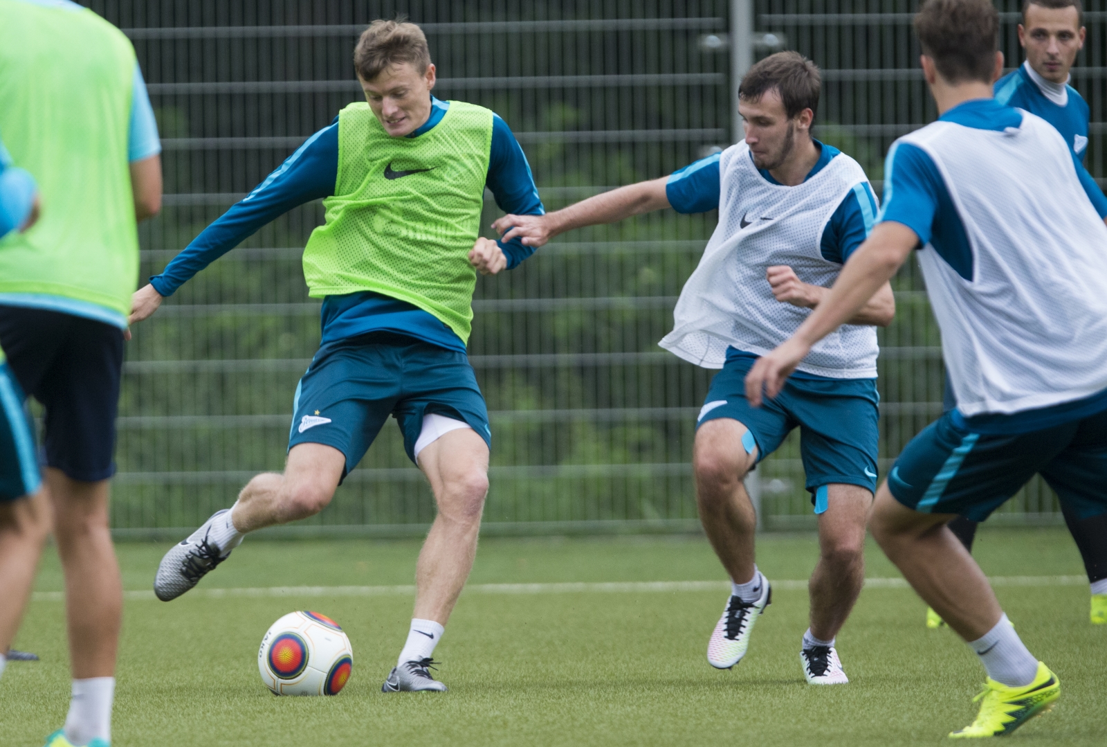 Тренировка «Зенит»-2 перед матчем с «Динамо»