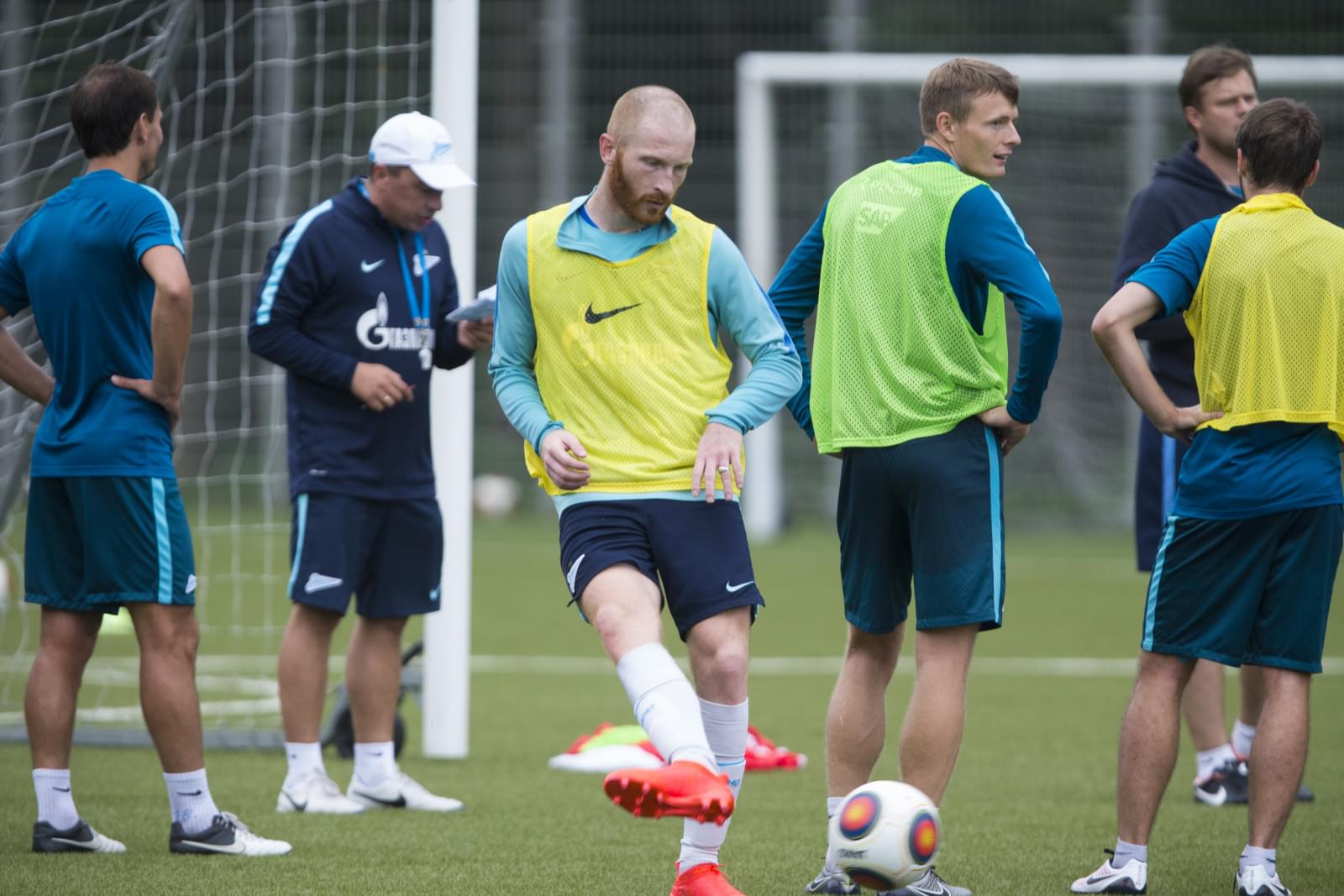 Тренировка «Зенит»-2 перед матчем с «Динамо»