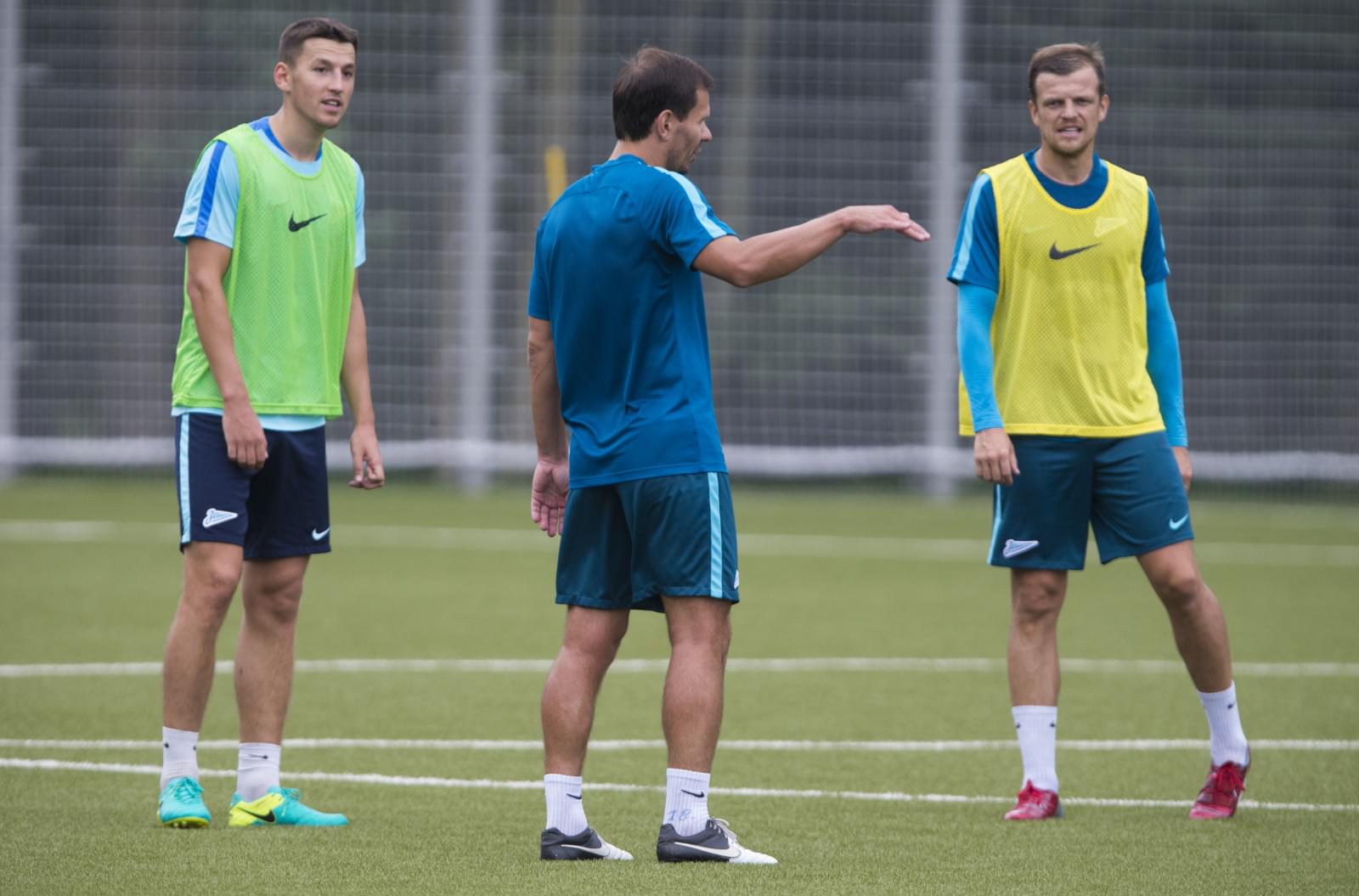 Тренировка «Зенит»-2 перед матчем с «Динамо»