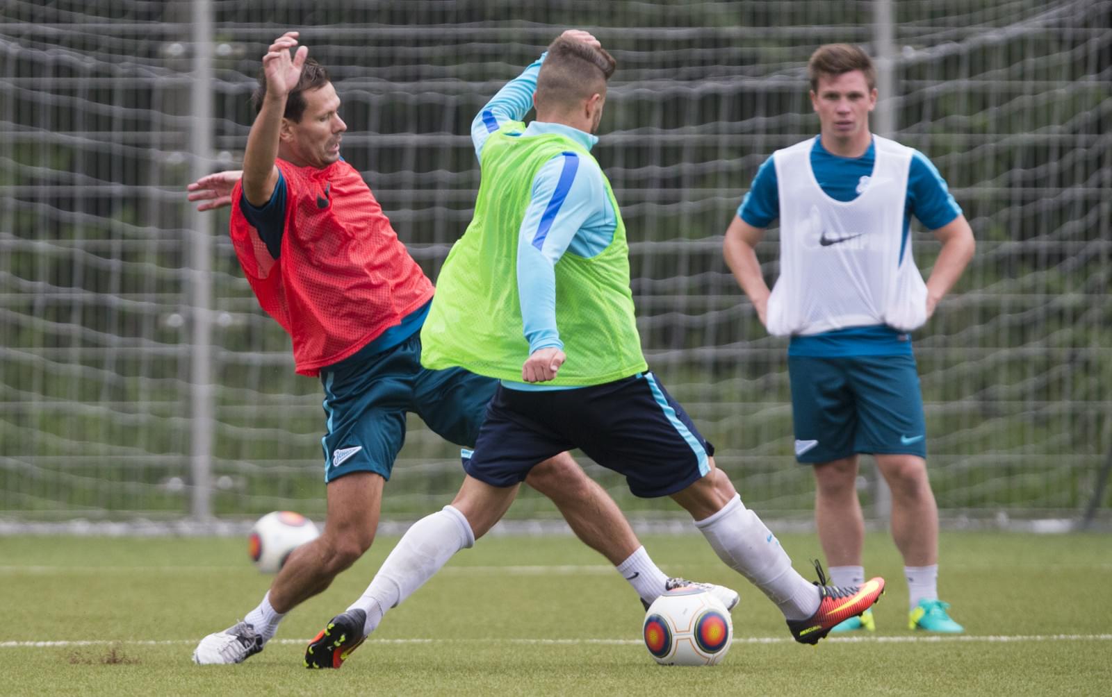 Тренировка «Зенит»-2 перед матчем с «Динамо»
