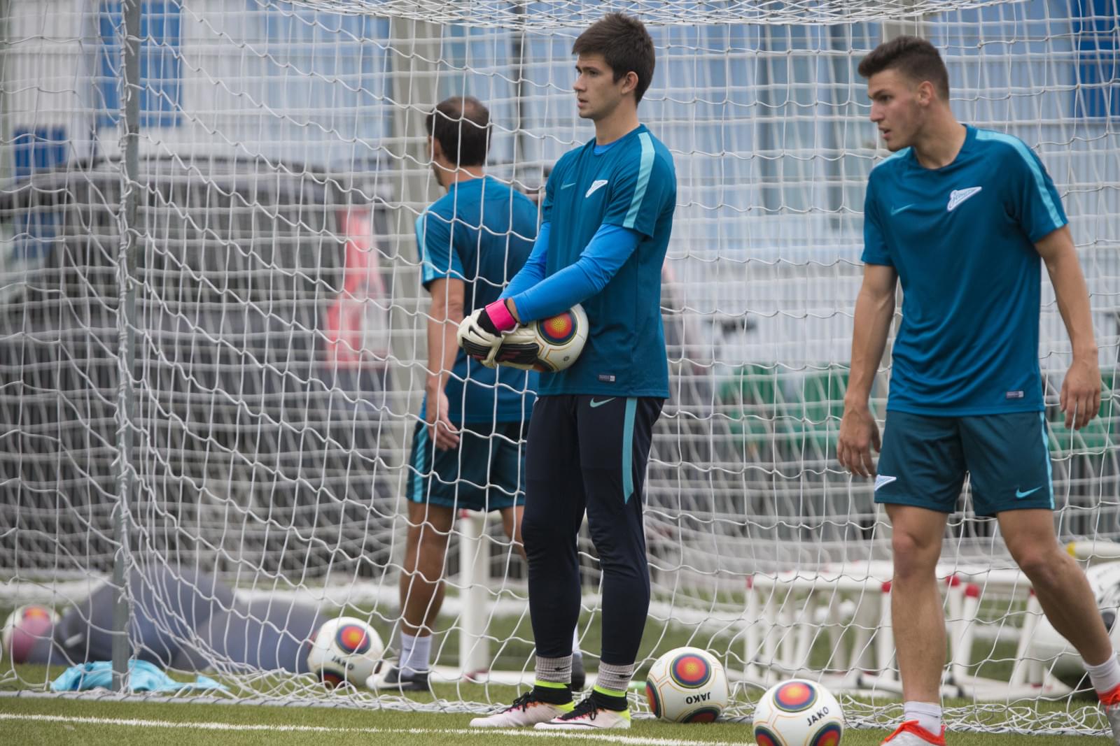 Тренировка «Зенит»-2 перед матчем с «Динамо»