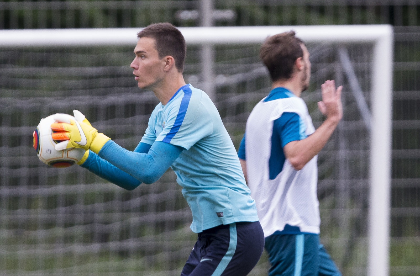 Тренировка «Зенит»-2 перед матчем с «Динамо»