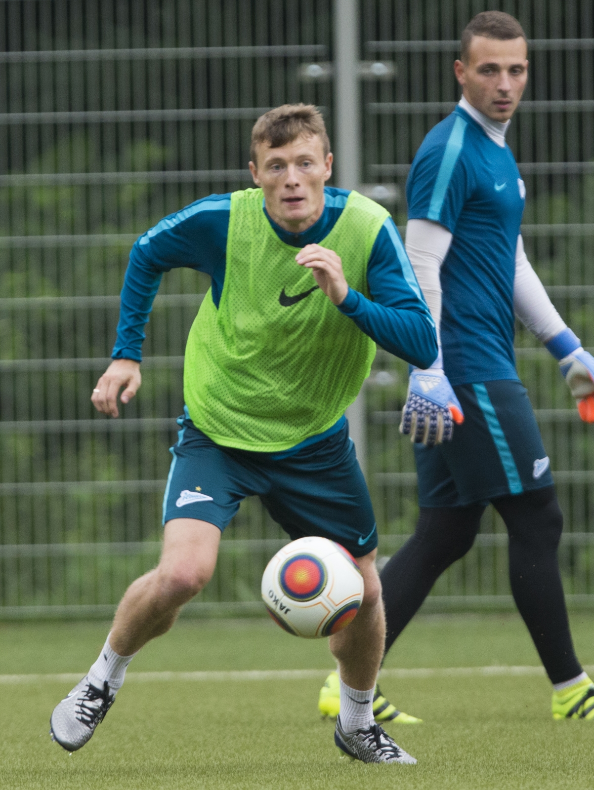 Тренировка «Зенит»-2 перед матчем с «Динамо»