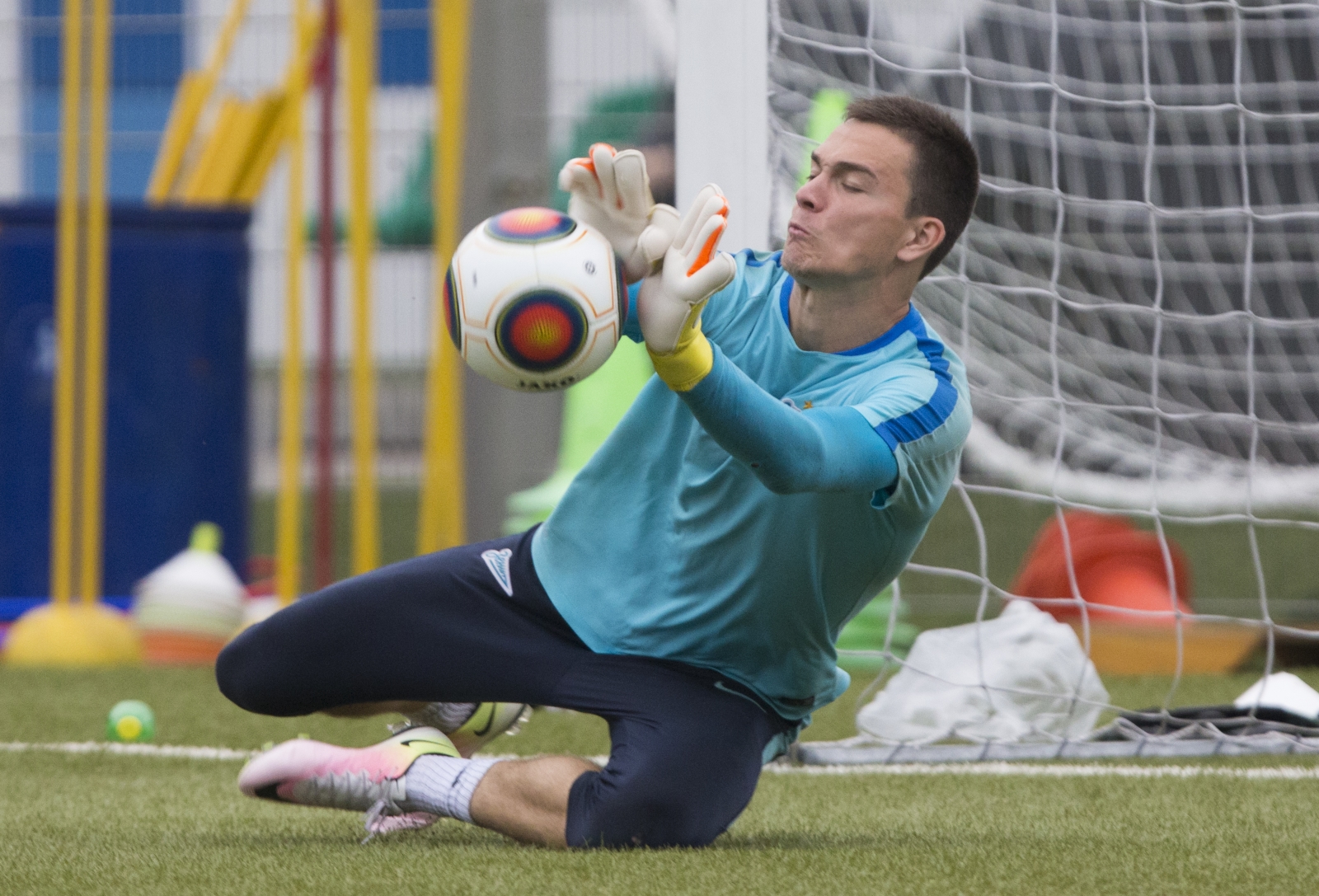 Тренировка «Зенит»-2 перед матчем с «Динамо»