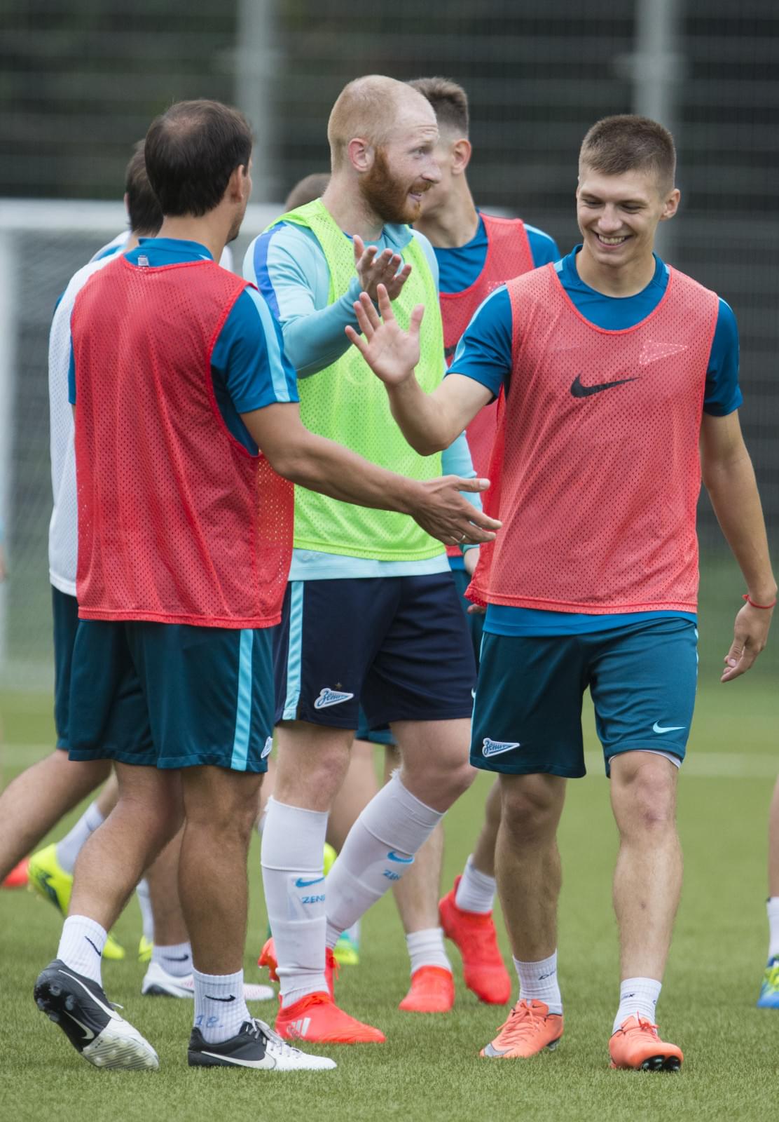 Тренировка «Зенит»-2 перед матчем с «Динамо»