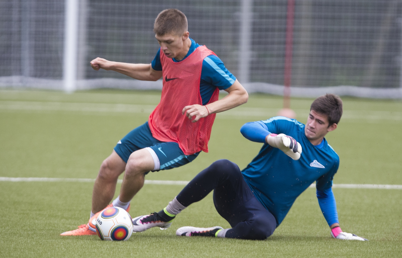 Тренировка «Зенит»-2 перед матчем с «Динамо»