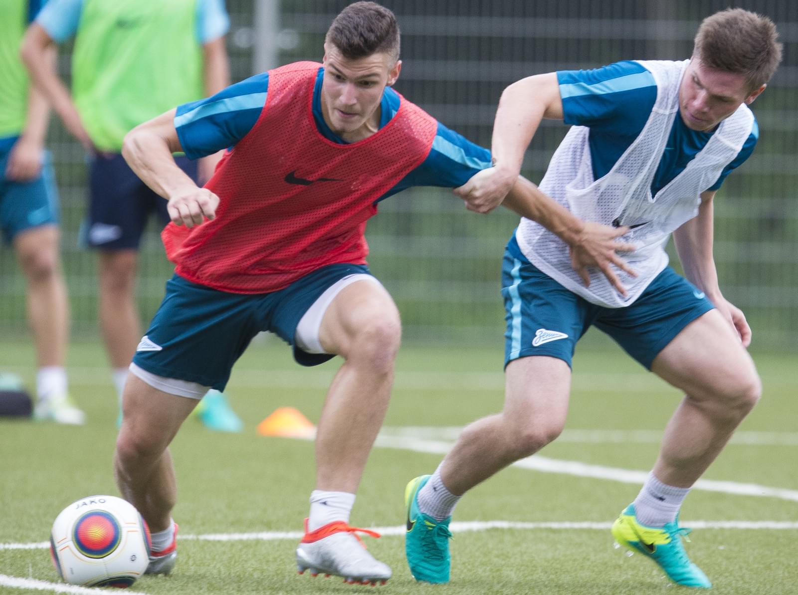 Тренировка «Зенит»-2 перед матчем с «Динамо»