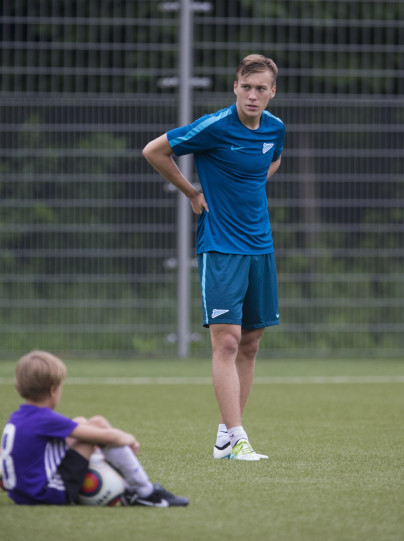 Тренировка «Зенит»-2 перед матчем с «Динамо»