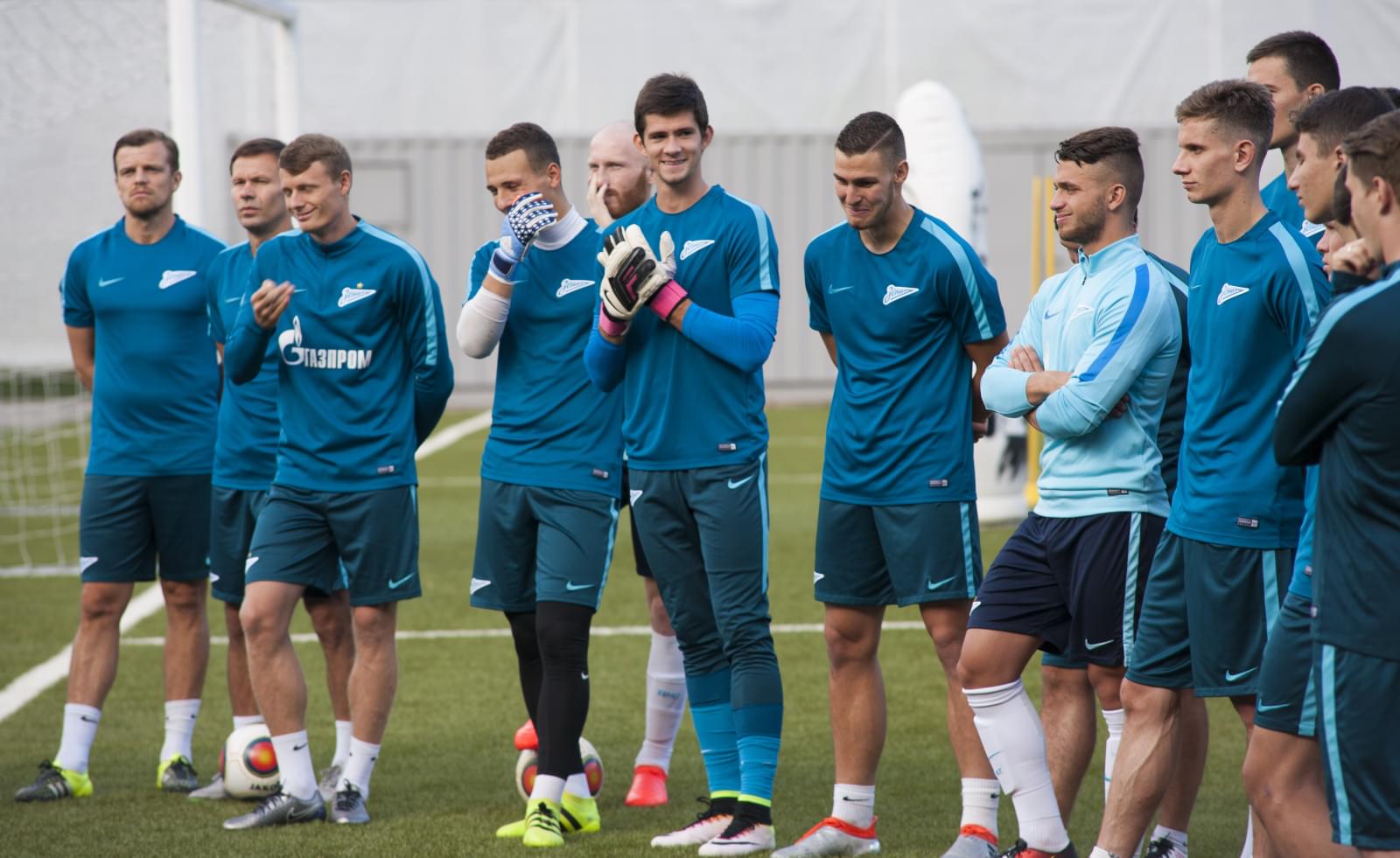 Тренировка «Зенита»-2 перед матчем с «Балтикой»