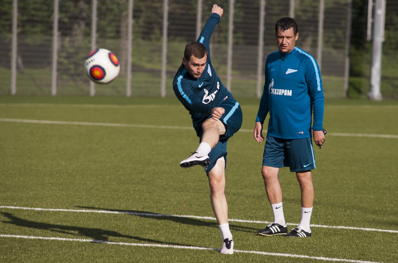 Тренировка «Зенита»-2 перед матчем с «Балтикой»