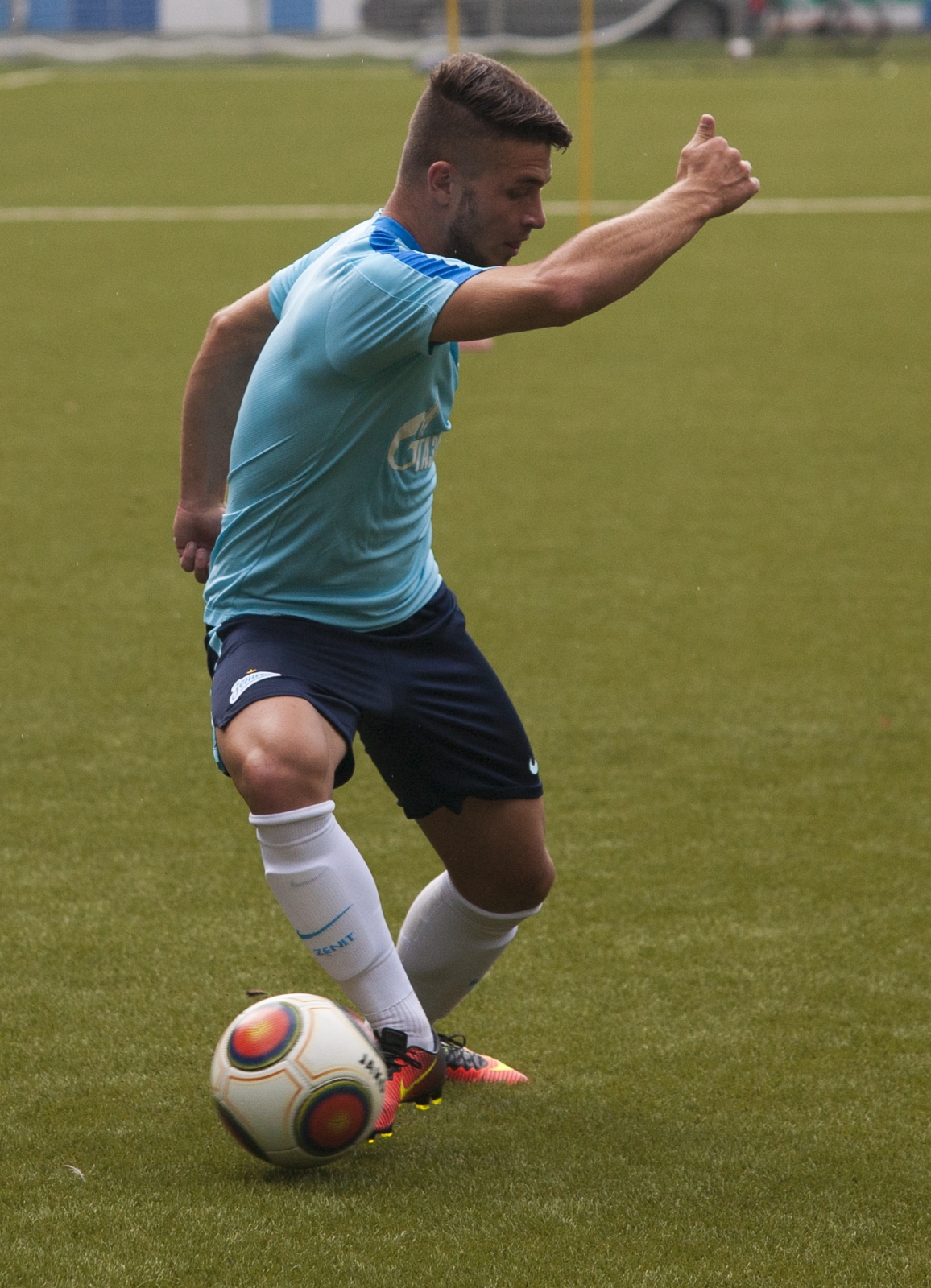 Тренировка «Зенита»-2 перед матчем с «Балтикой»