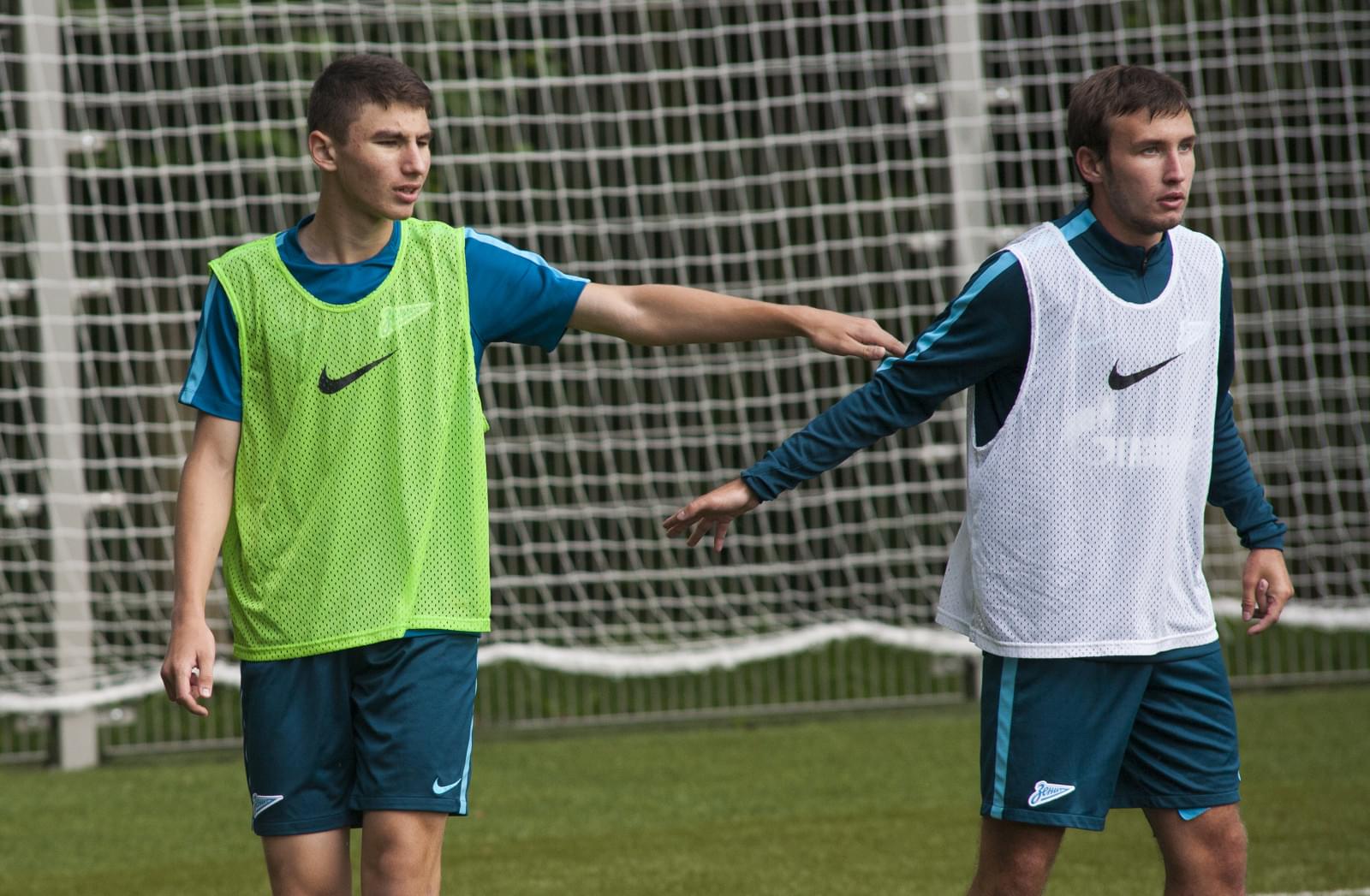 Тренировка «Зенита»-2 перед матчем с «Балтикой»