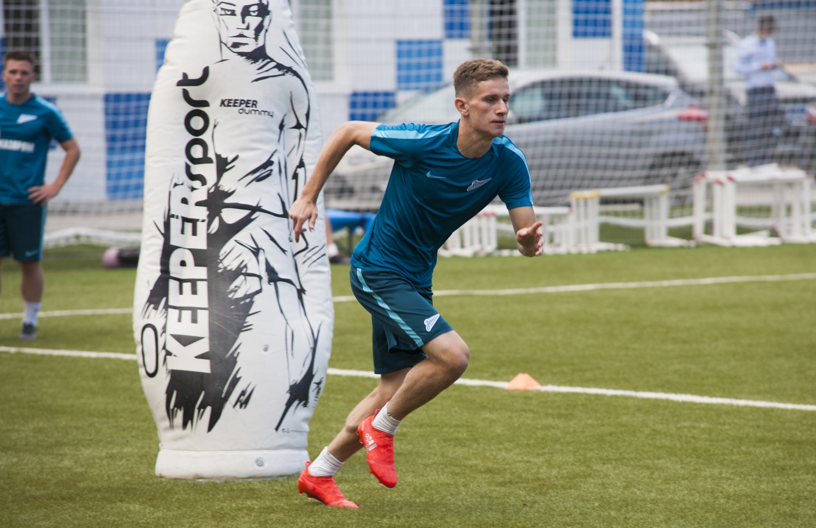 Тренировка «Зенита»-2 перед матчем с «Балтикой»