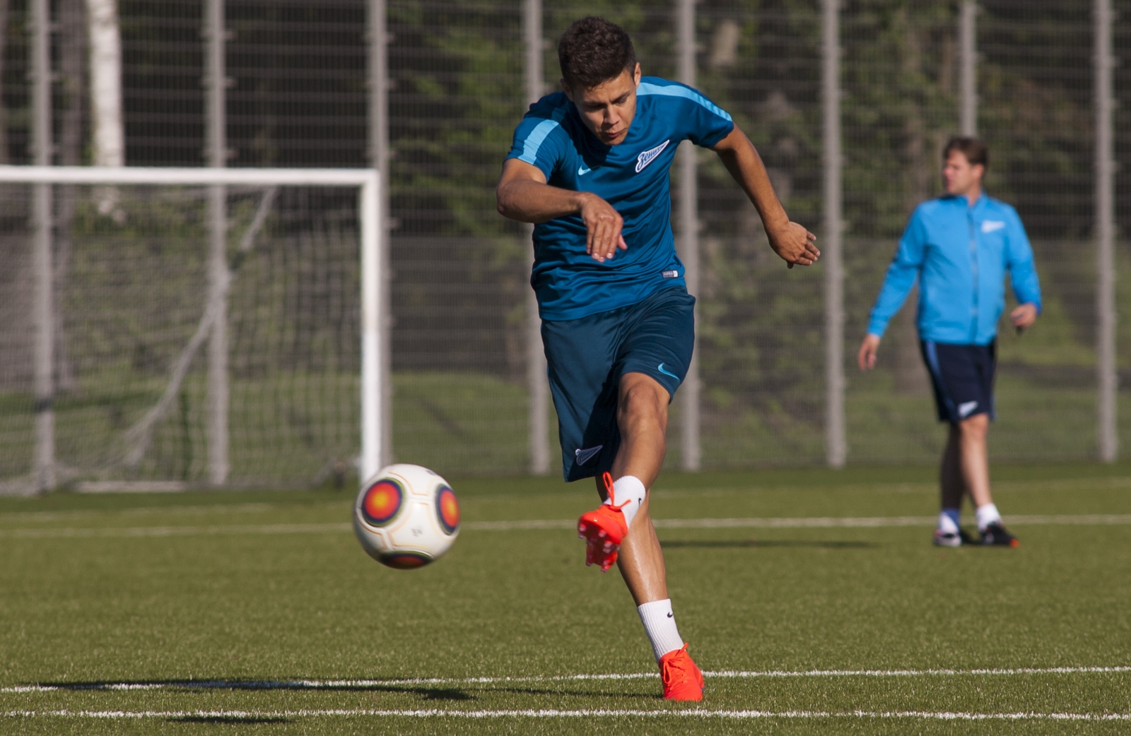 Тренировка «Зенита»-2 перед матчем с «Балтикой»