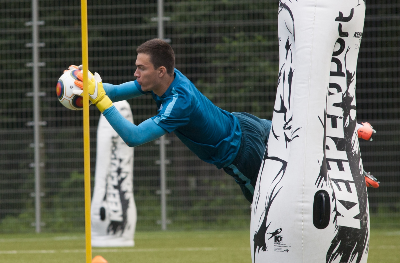 Тренировка «Зенита»-2 перед матчем с «Балтикой»