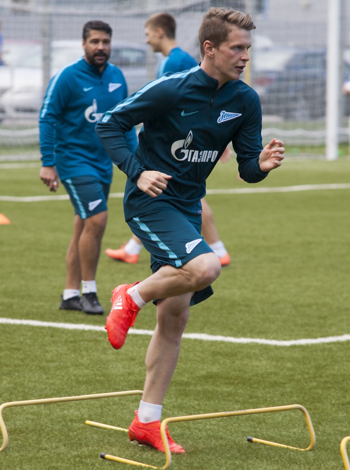 Тренировка «Зенита»-2 перед матчем с «Балтикой»