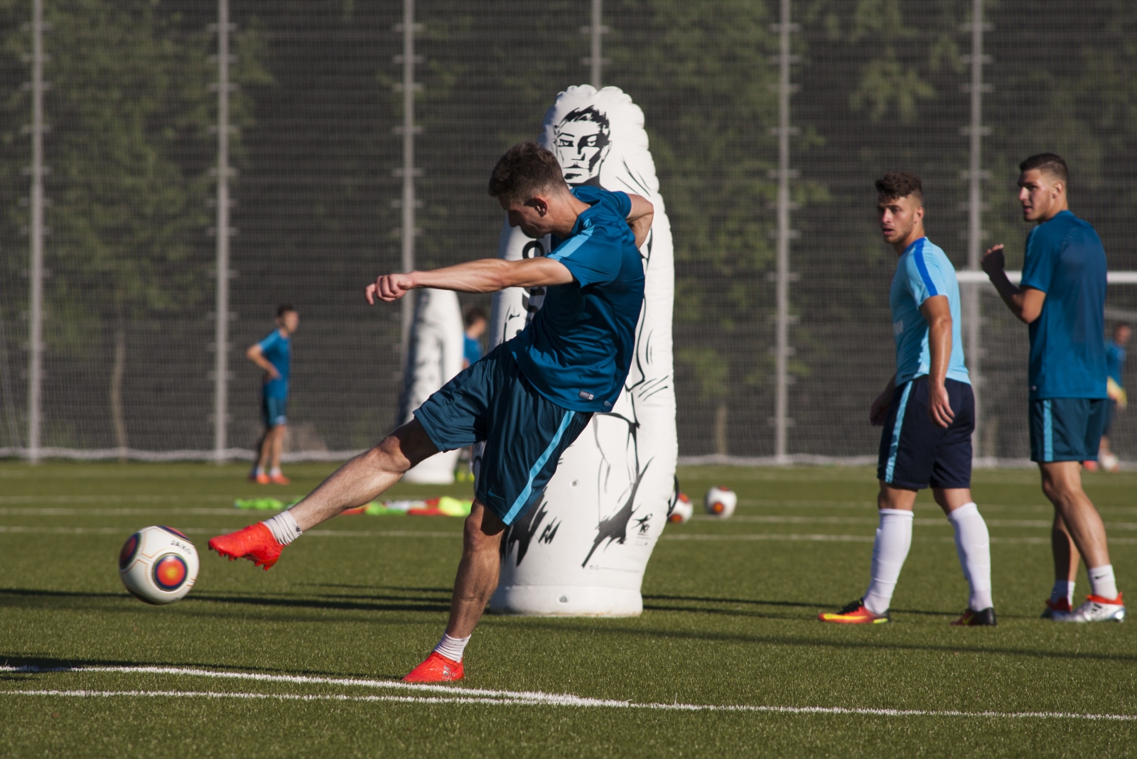 Тренировка «Зенита»-2 перед матчем с «Балтикой»