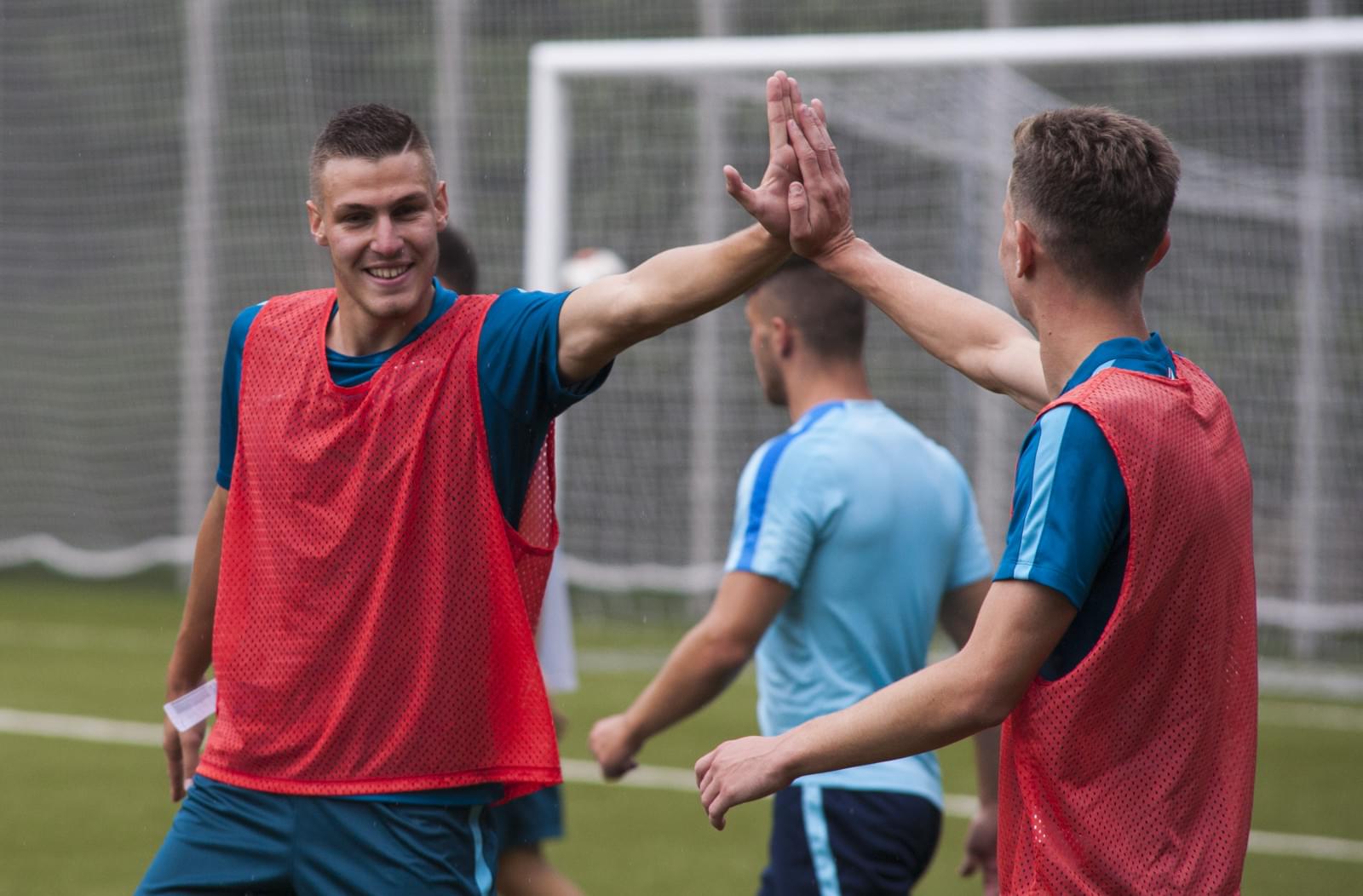 Тренировка «Зенита»-2 перед матчем с «Балтикой»