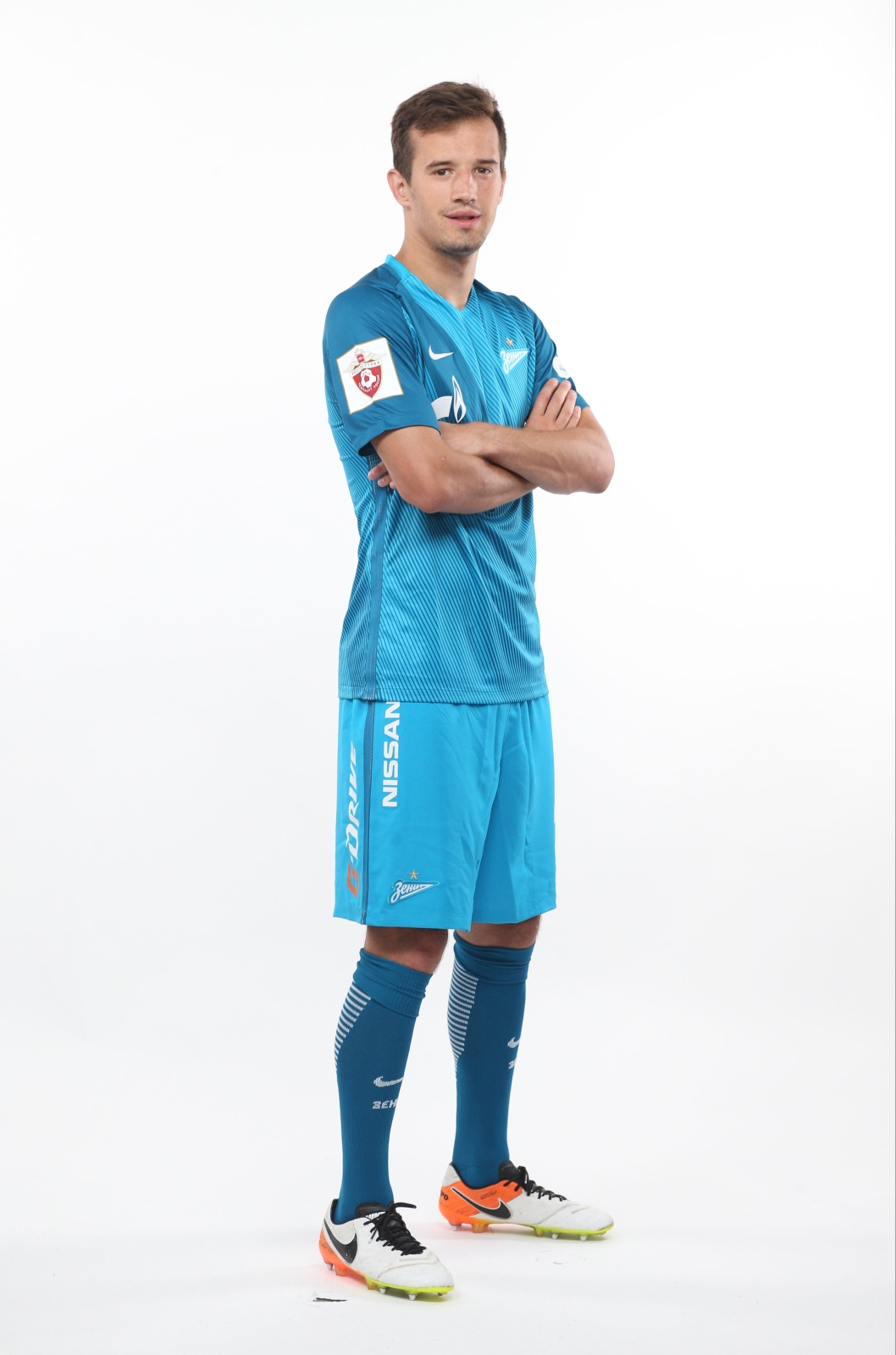 Фотосессия футболистов и тренеров основного состава ФК «Зенит» сезона 2016/2017