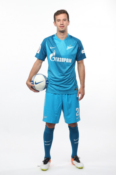 Фотосессия футболистов и тренеров основного состава ФК «Зенит» сезона 2016/2017