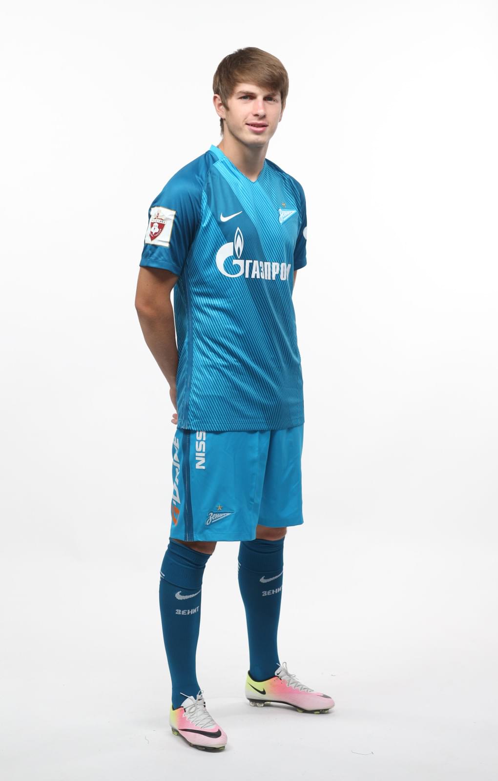 Фотосессия футболистов и тренеров основного состава ФК «Зенит» сезона 2016/2017