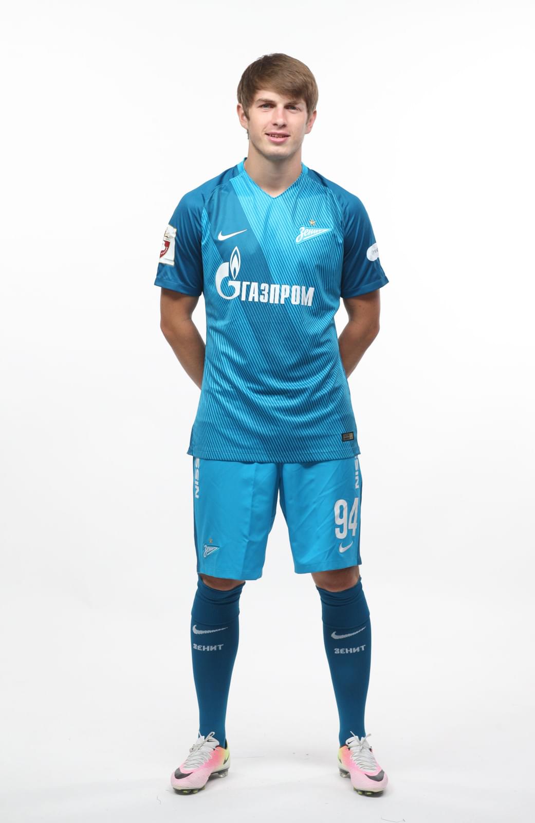 Фотосессия футболистов и тренеров основного состава ФК «Зенит» сезона 2016/2017