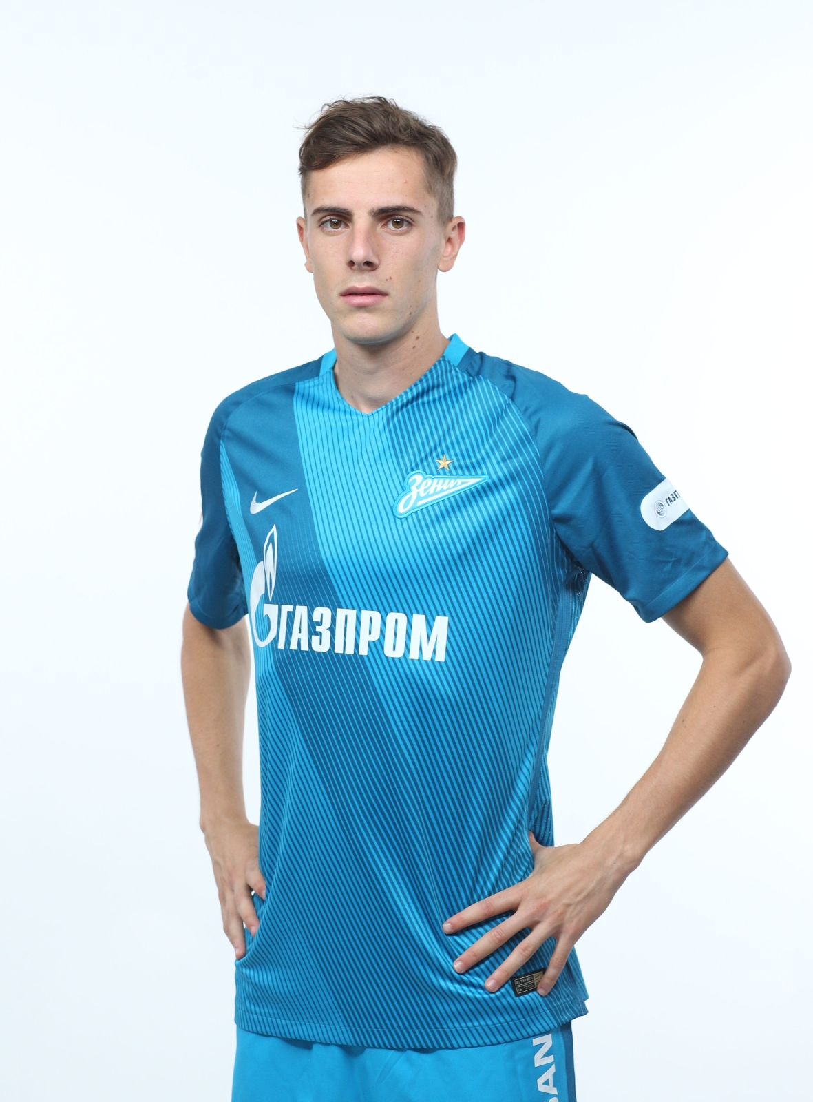 Фотосессия футболистов и тренеров основного состава ФК «Зенит» сезона 2016/2017