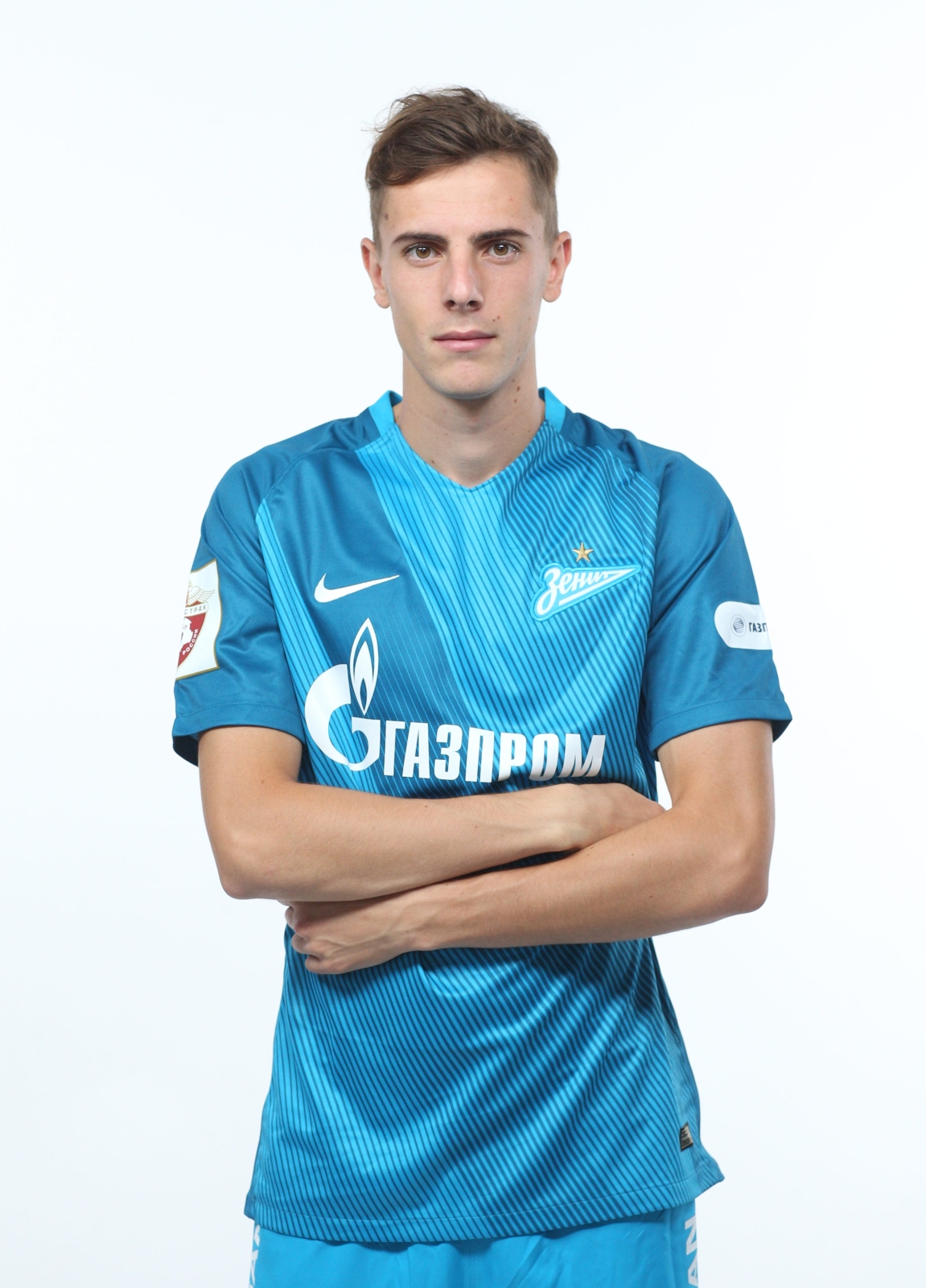 Фотосессия футболистов и тренеров основного состава ФК «Зенит» сезона 2016/2017