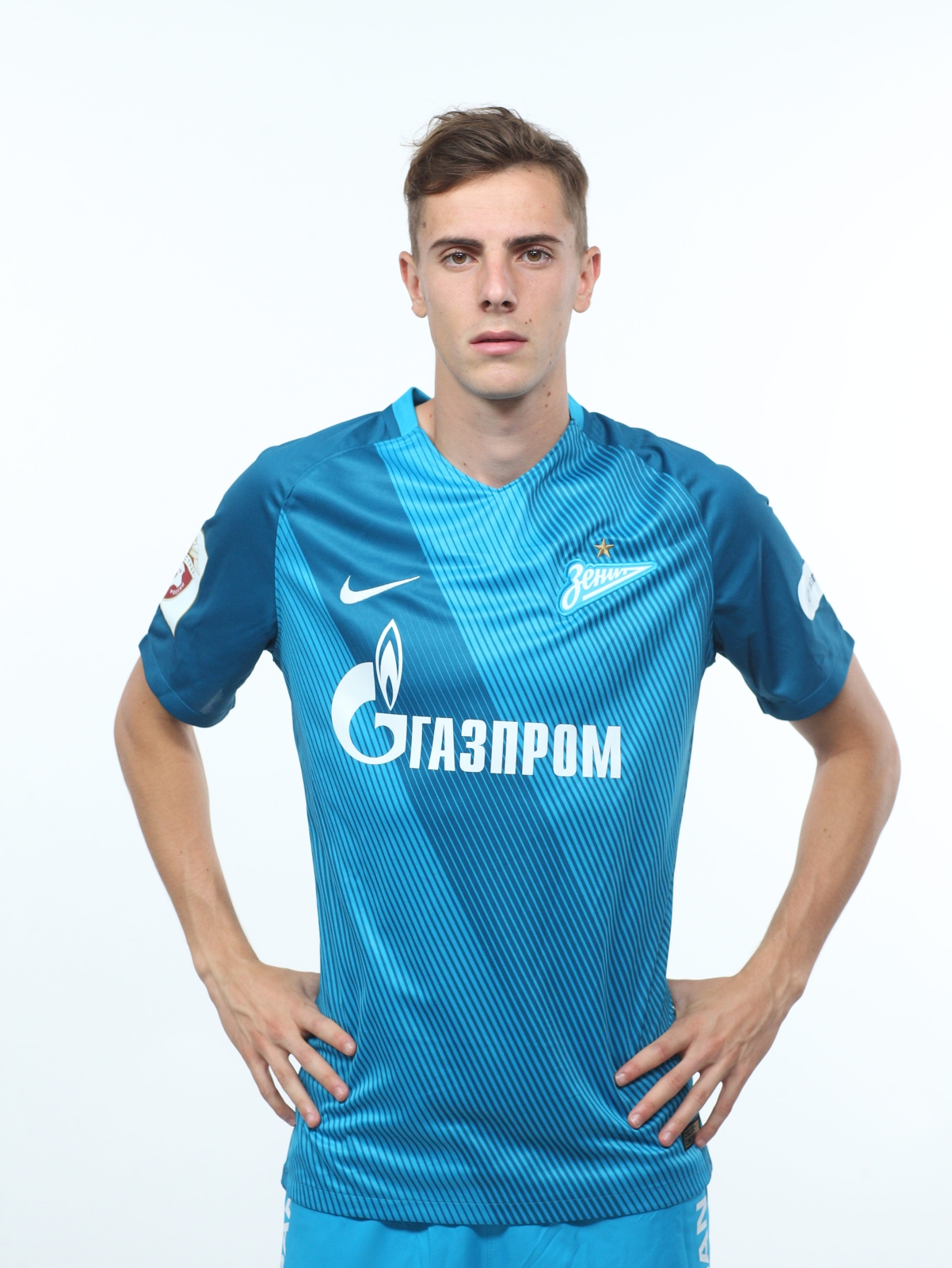 Фотосессия футболистов и тренеров основного состава ФК «Зенит» сезона 2016/2017