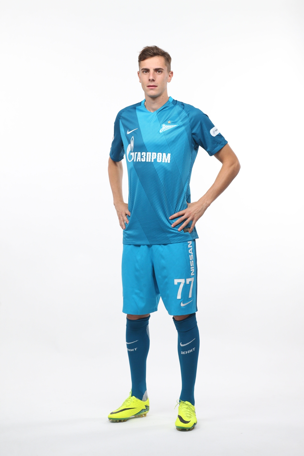 Фотосессия футболистов и тренеров основного состава ФК «Зенит» сезона 2016/2017