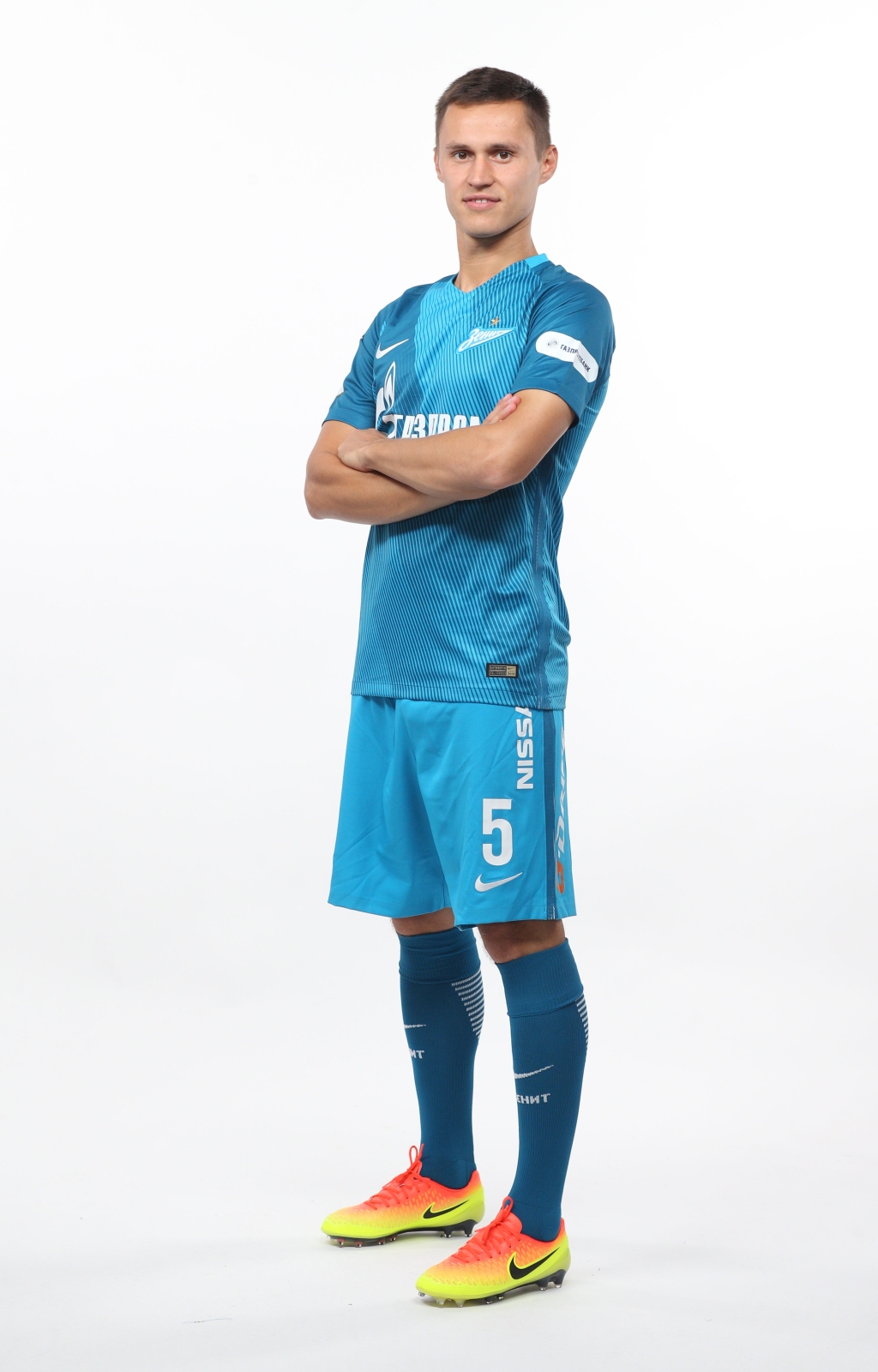 Фотосессия футболистов и тренеров основного состава ФК «Зенит» сезона 2016/2017