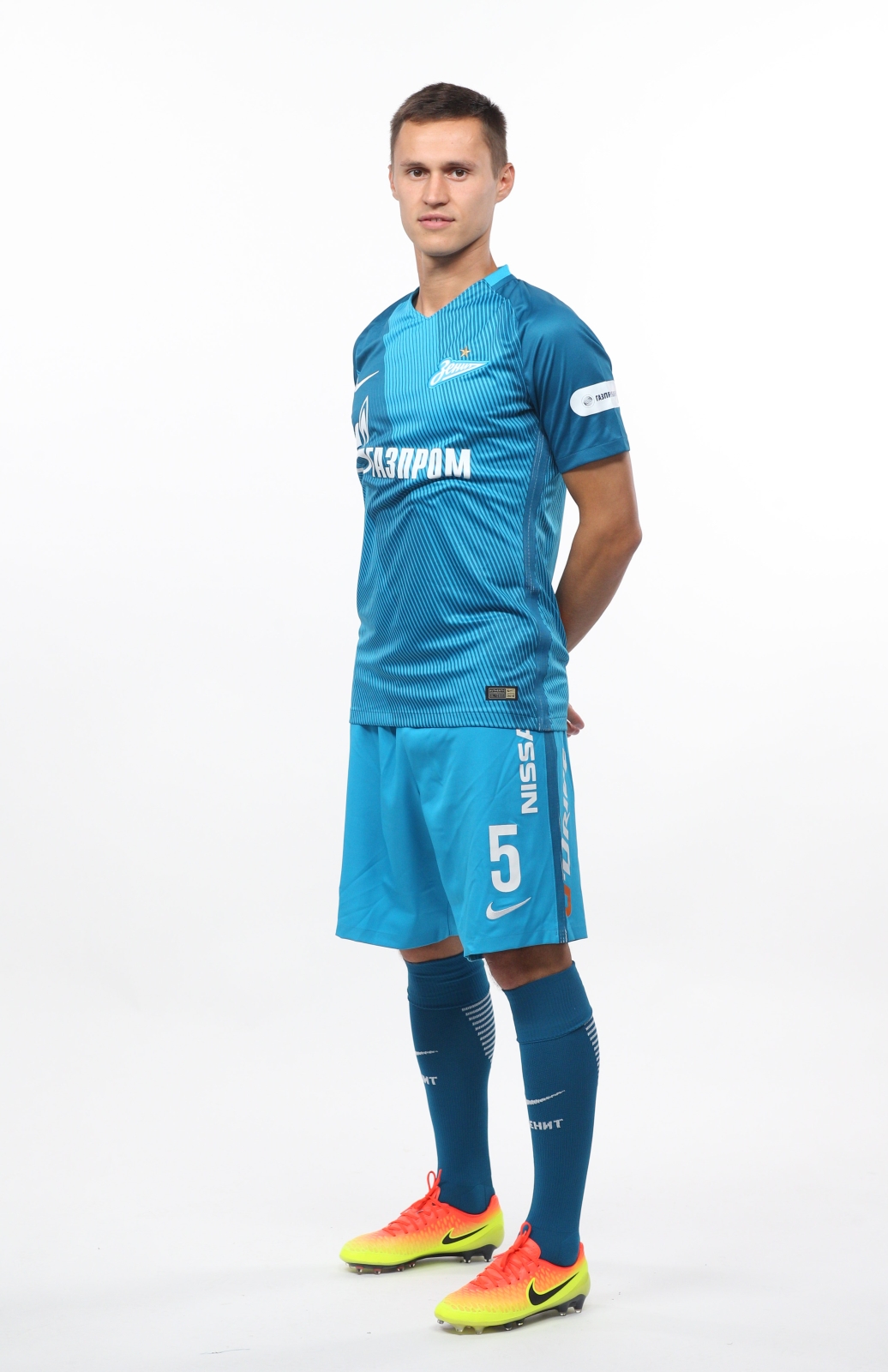 Фотосессия футболистов и тренеров основного состава ФК «Зенит» сезона 2016/2017