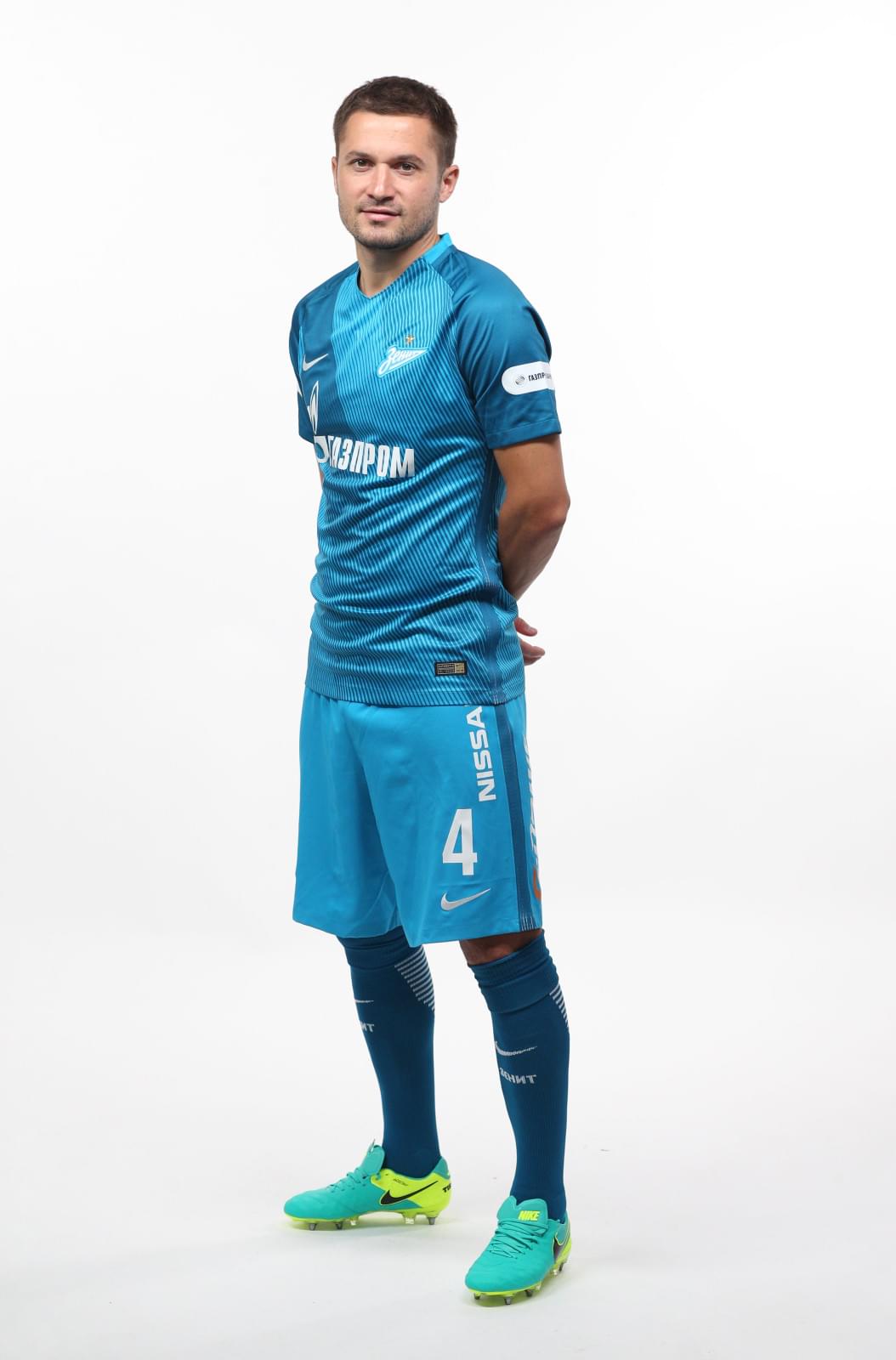 Фотосессия футболистов и тренеров основного состава ФК «Зенит» сезона 2016/2017